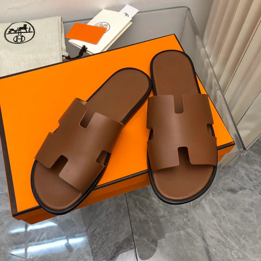 Izmir Sandal i Slätt Kalvskinn