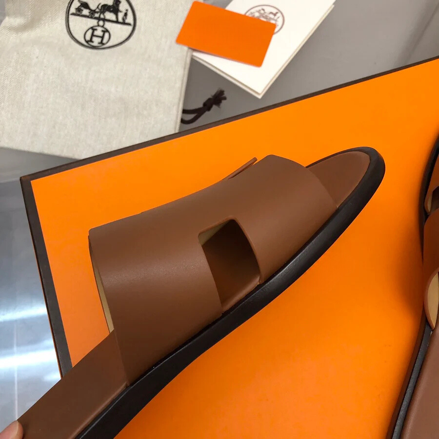 Izmir Sandal i Slätt Kalvskinn